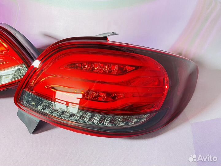 Задние фонари peugeot 206 LED красные