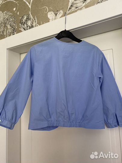 Zara школьная рубашка 128, 8 лет