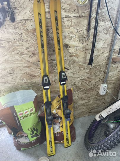 Горные лыжи с ботинками 39-41