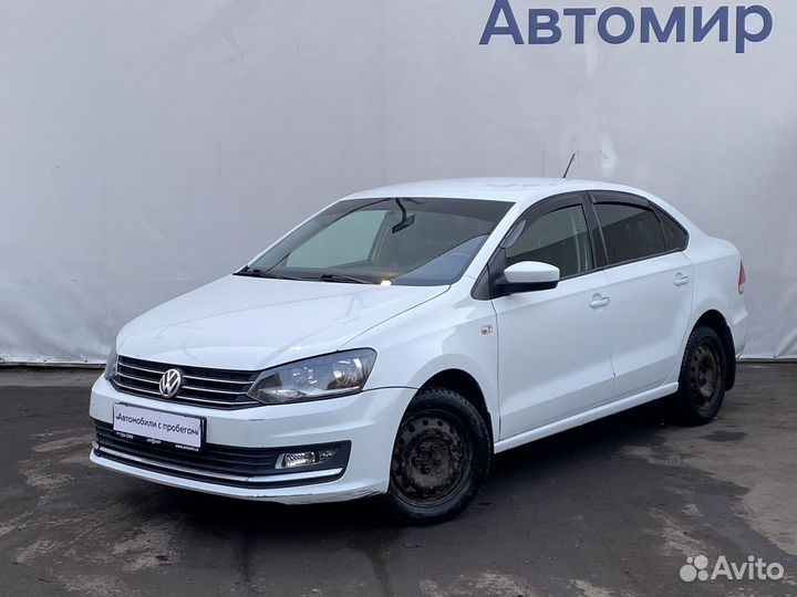 Volkswagen Polo 1.6 AT, 2015, 135 498 км