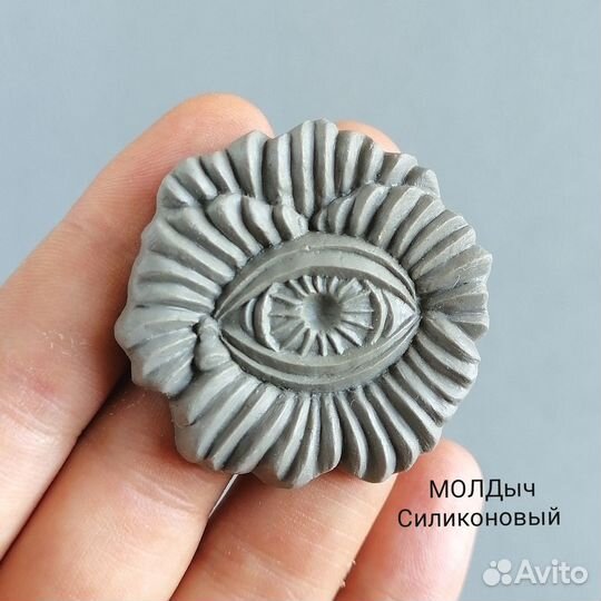 Молд силиконовый анютины глазки силиконовая форма