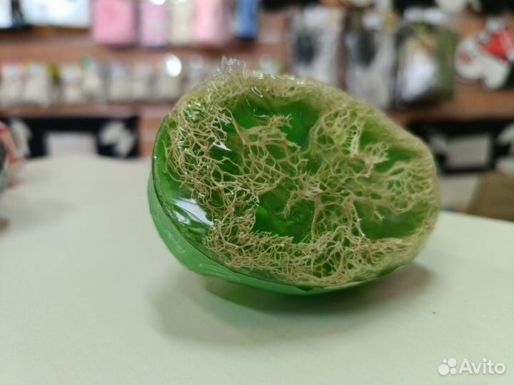 Массажное мыло с люфой