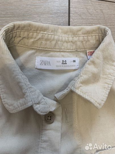 Рубашка zara для мальчика