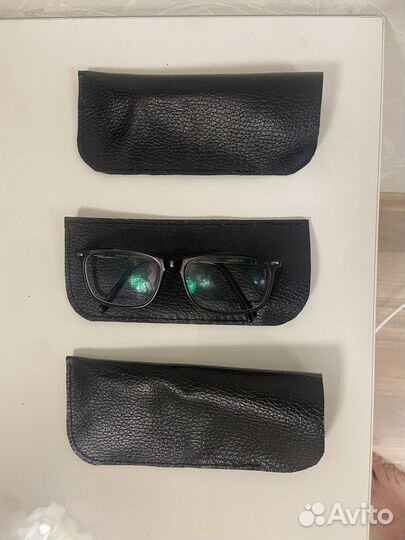 Чехлы для очков из натуральной кожи
