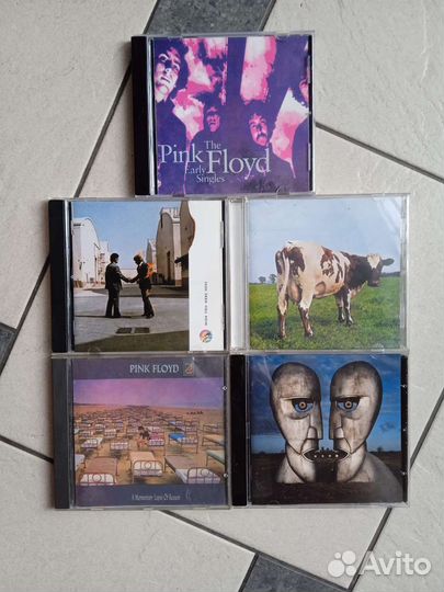 CD Pink Floyd. Led Zeppelin