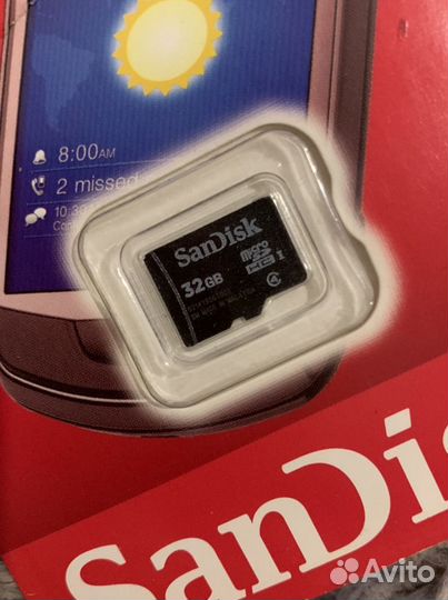 Карта памяти MicroSD SanDisk 32 GB