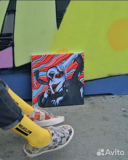 Картина акрилом на холсте