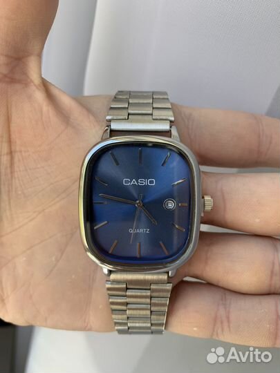 Часы наручные мужские casio blue