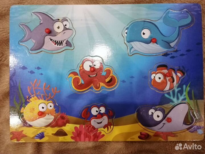 Развивающие игрушки для малышей пакетом