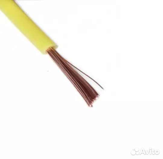 Провод установочный пугв 1х1,5 желтый гост Р 53768