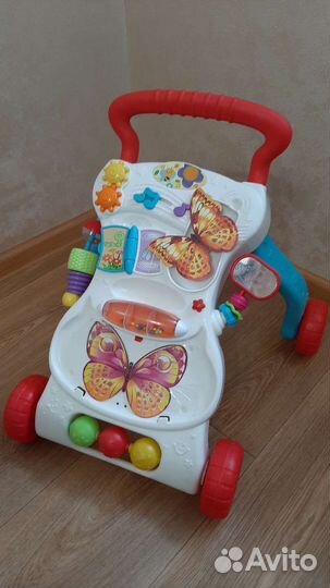 Ходунки каталка детские и машинка каталка