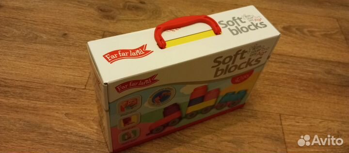 Конструктор из мягких кирпичиков Soft Blocks