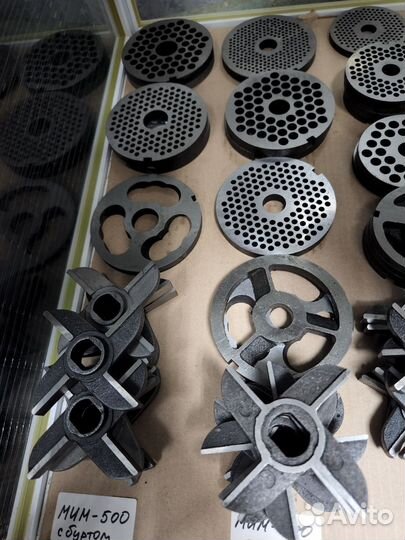 Ножи решетки для мясорубок мим-300, мим-600, тм-12