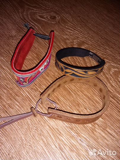 Браслеты кожаные