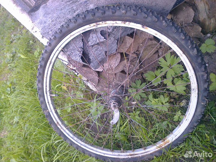 Заднее колесо на велосипед