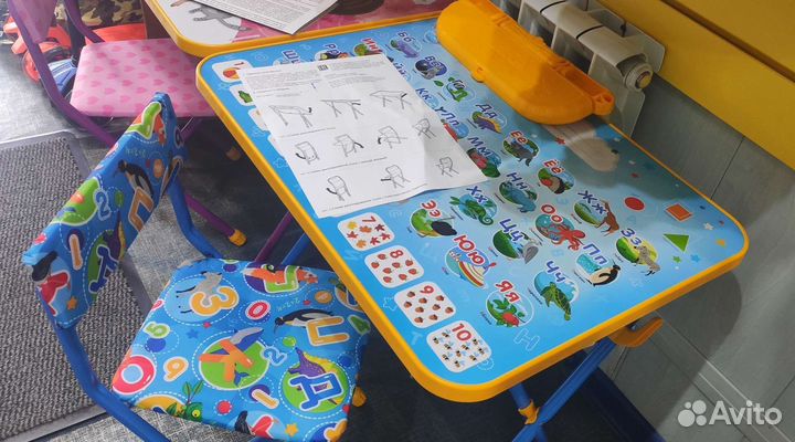 Детский стол и стул