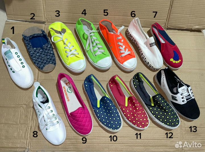 Слипон, Кеды женские