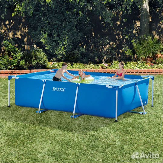 Каркасный бассейн 300х200х75 см