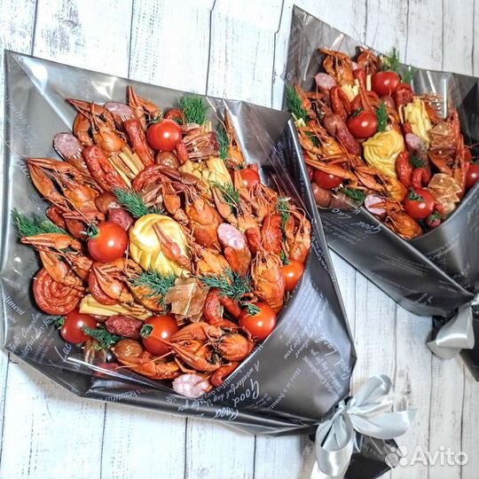 Мужской съедобный букет