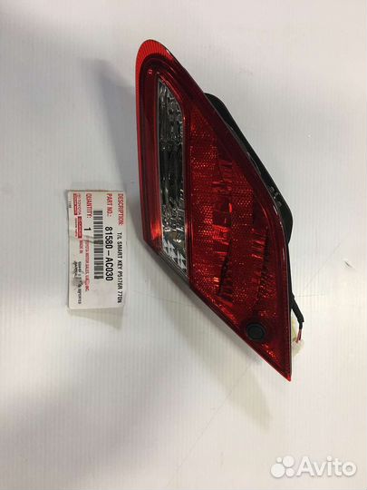 Фара задний toyota Avalon 05-07 81580-AC030