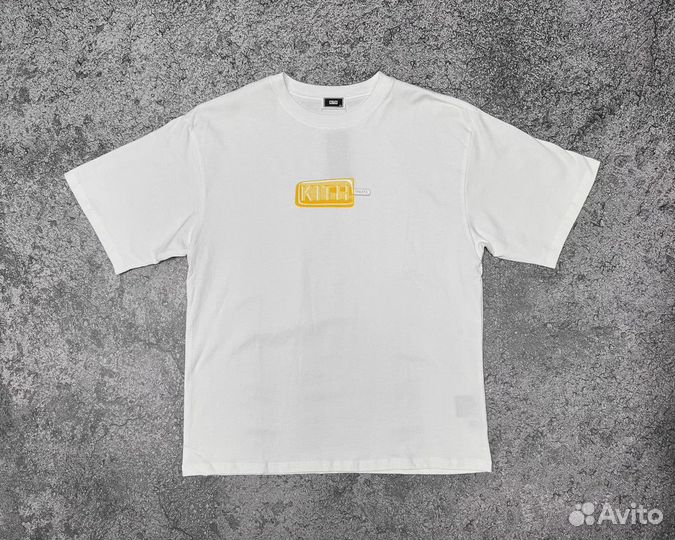 Футболка kith Thearts t-shirt White box tee