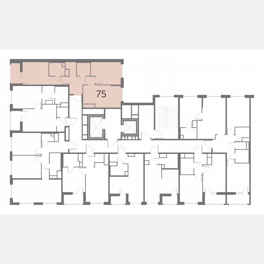 2-к. квартира, 55,5 м², 3/10 эт.