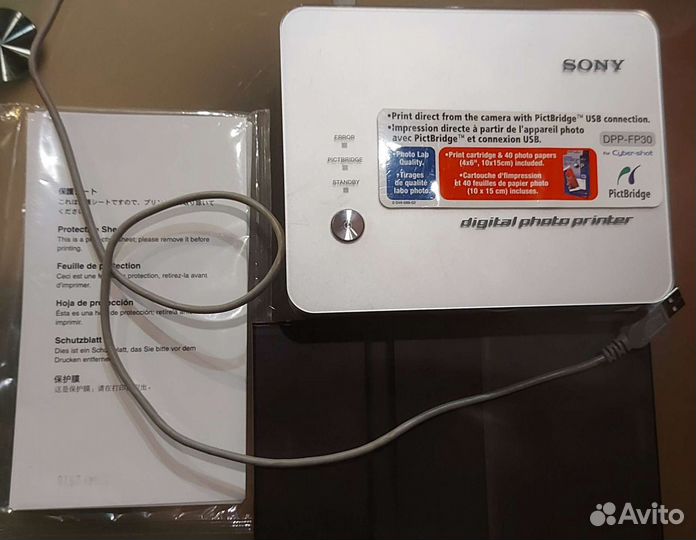 Фотопринтер sony