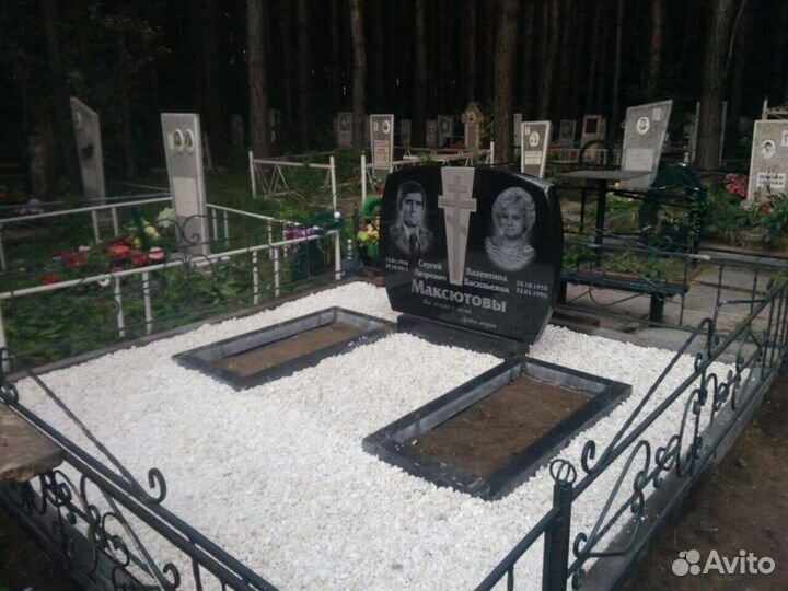 Благоустройство могил/ подсыпка/ покраска оградок