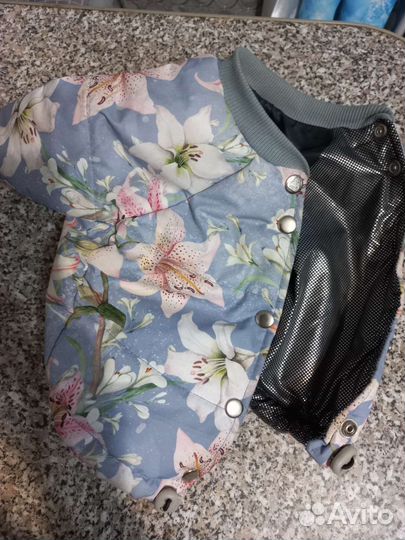 Куртка для собак мелких пород. Зимняя