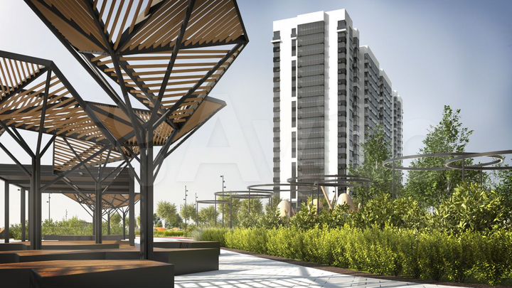 1-к. квартира, 48,9 м², 12/19 эт.