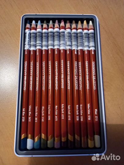 Derwent drawing 12 шт