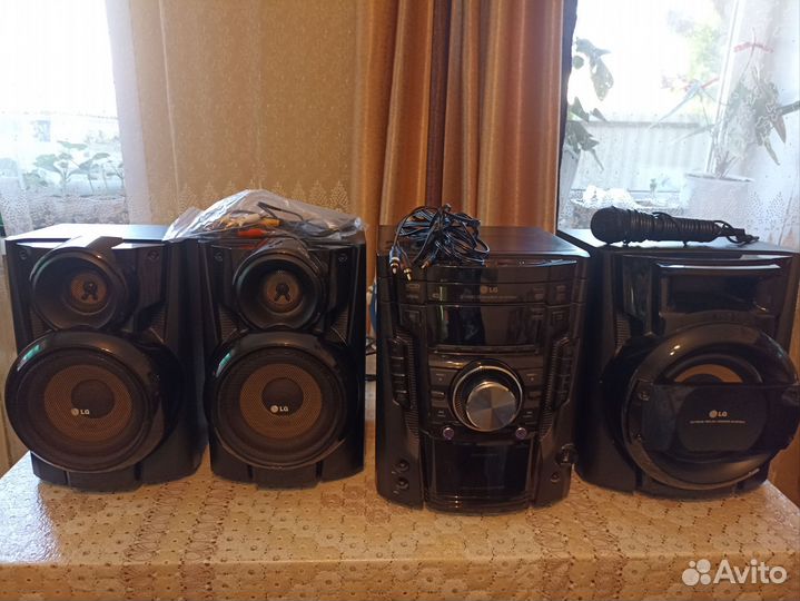 Музыкальный центр lg с караоке