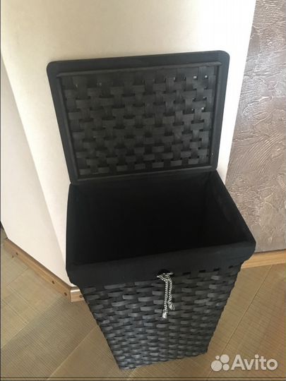 Корзина для белья с подкладкой IKEA новая