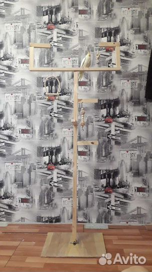 Игровая площадка для попугая