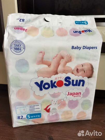 Подгузники Yokosun S