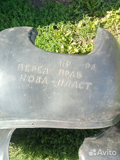 Подкрылки передние Приора