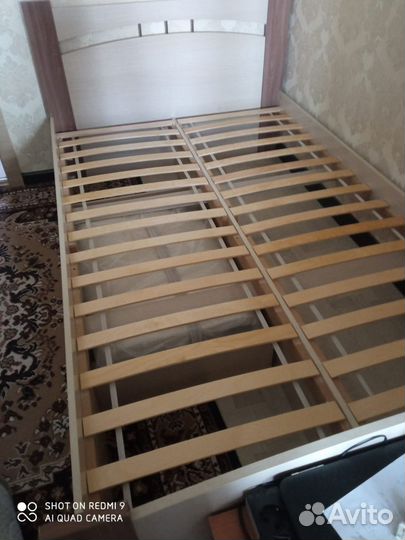 Кровать с матрасом 206х126