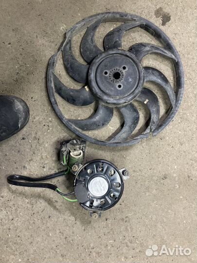 Вентелятор охлаждения гранта калина