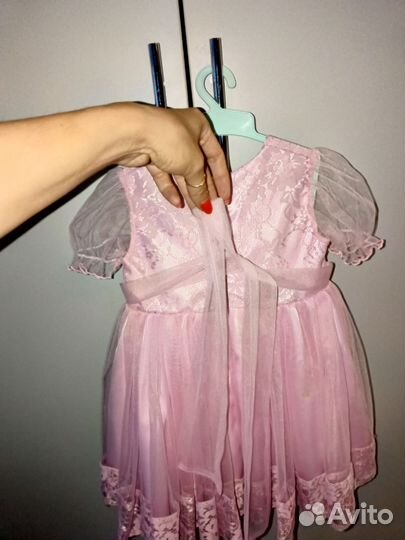 Платье праздничное для девочки на годик