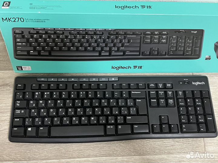 Клавиатура logitech mk270