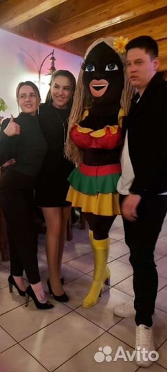 Ростовая кукла для взрослых.Шуточный стриптиз