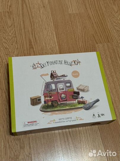 Набор Happy camper бумажный для склейки