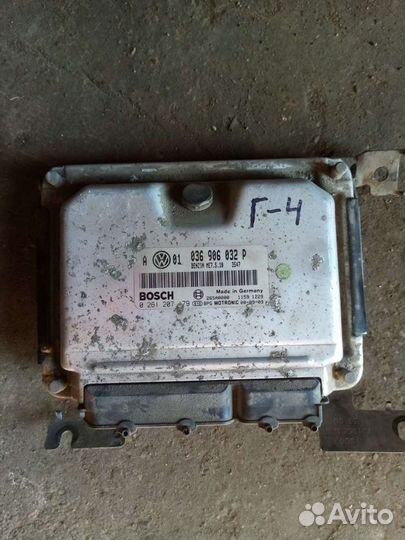 Блок управления двигателем volkswagen golf 4