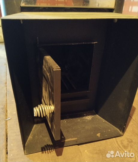 Газо-дровяная банная печь