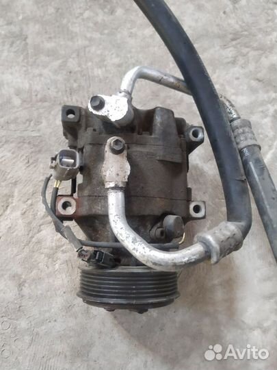Компрессор кондиционера Toyota Corolla E120 3ZZ-FE