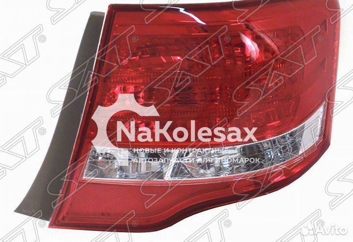 Фонарь задний toyota corolla axio 08-12 RH 4D
