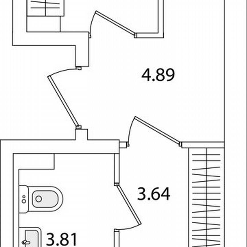 1-к. квартира, 42,5 м², 3/9 эт.