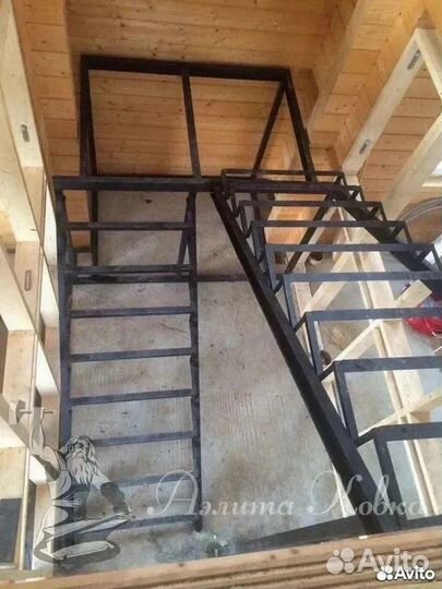 Лестница под зашивку № 87