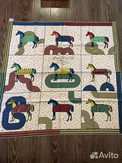 Платок hermes шелк оригинал