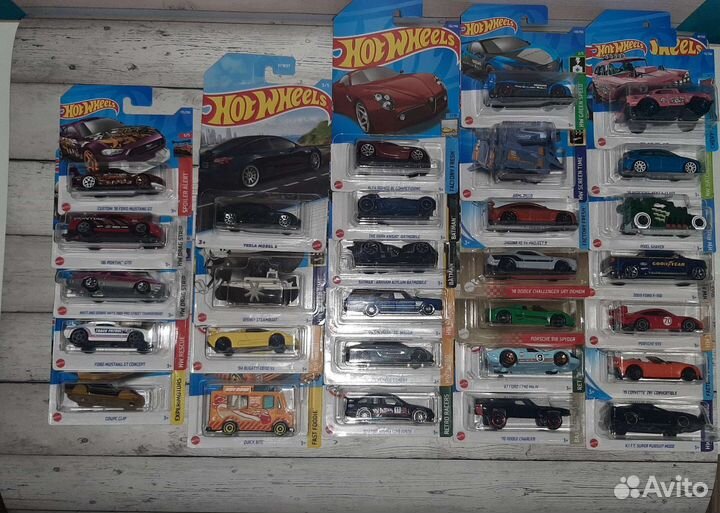 Hot wheels модели
